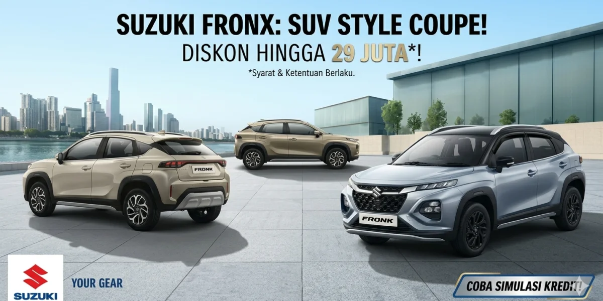 Suzuki Fronx Promo 2026